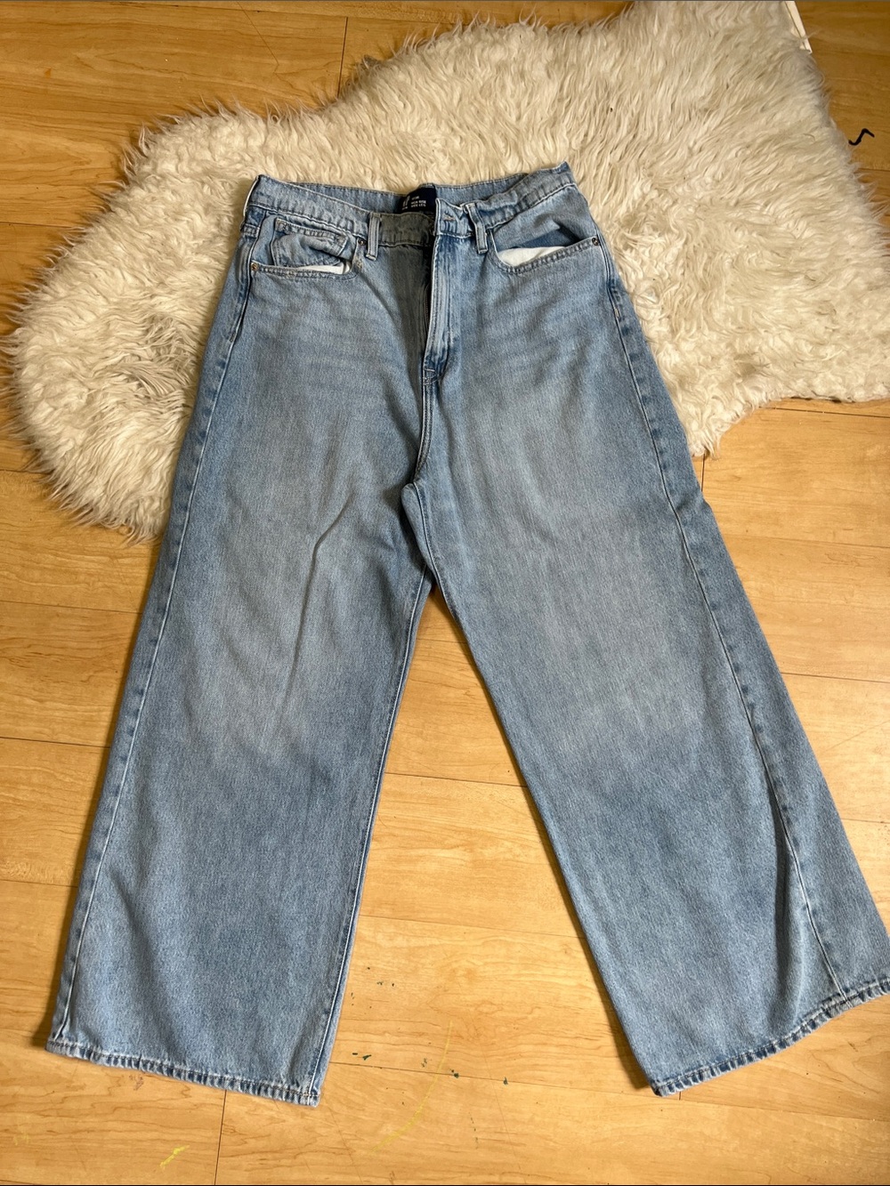 GAP Light Blue Wide Leg Jeans